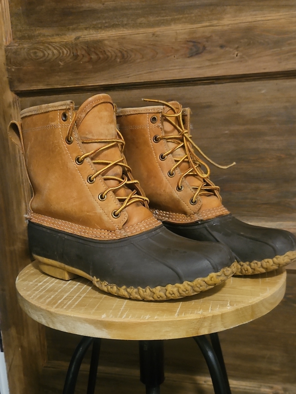 L L Bean Gortex 8" insulated Duck Boot